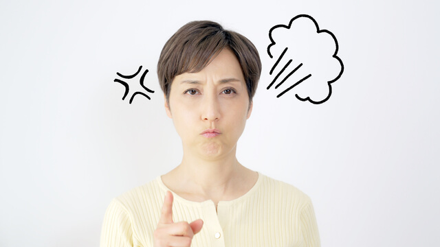 クレームをつける保護者